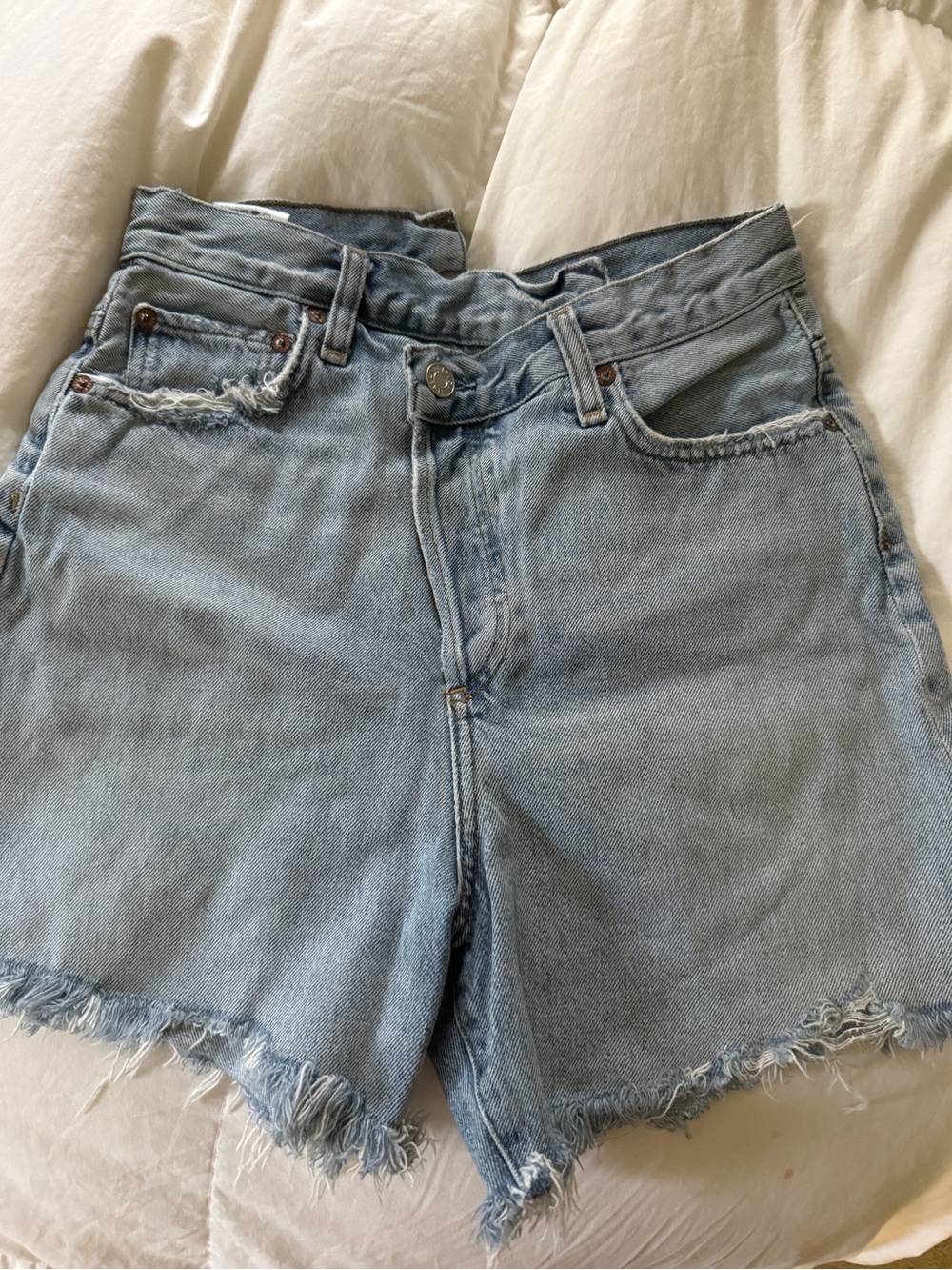 Agolde High Waist Shorts